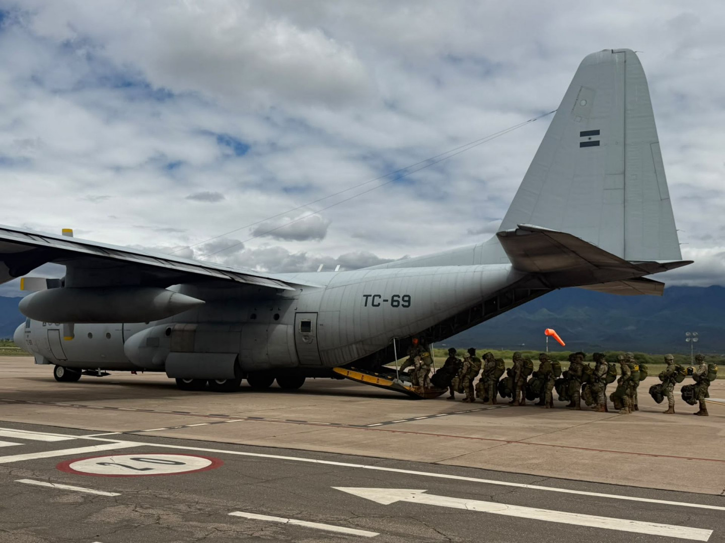 La IVta Brigada Aerotransportada ejecutó el Ejercicio Pegaso 6 en el Bolsón de Pipanaco