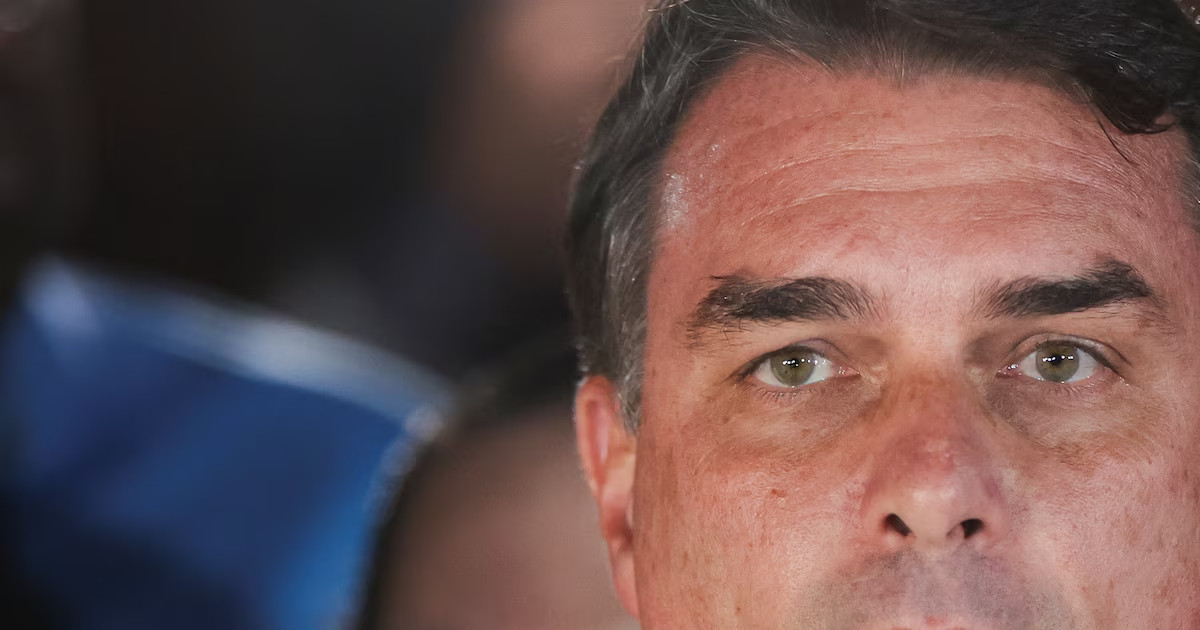 El ex candidato a presidente del Partido Liberal (PL), Flávio Bolsonaro