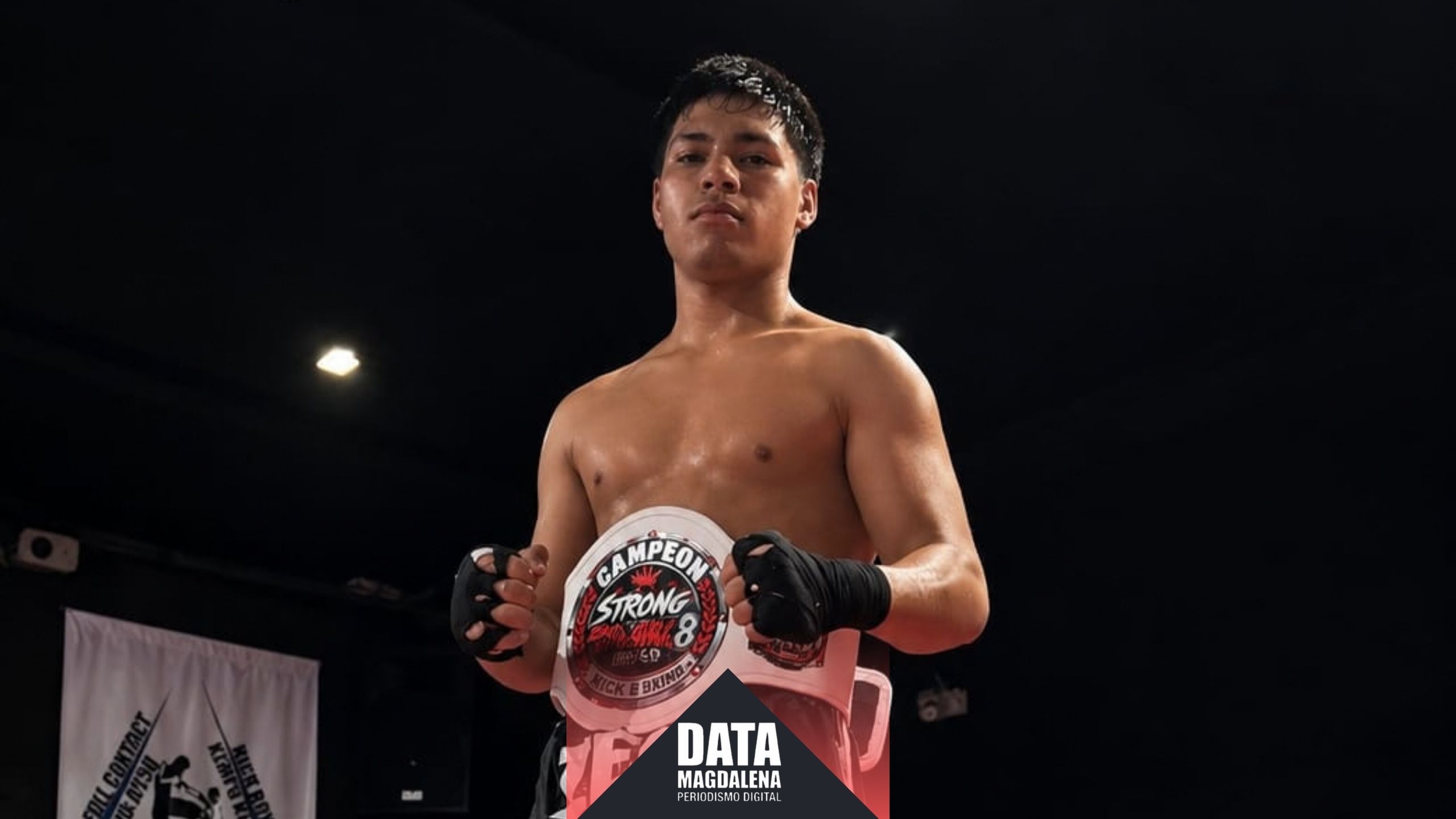 Magdalena ya tiene campeón semipro de kick boxing: Emiliano Maldonado